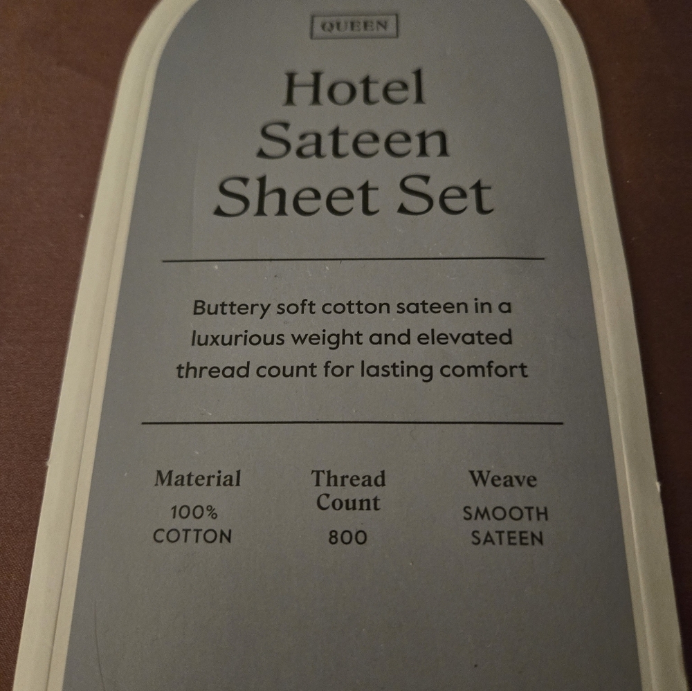 New Queen size Threshold bedding sheets